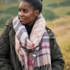 Accessories * | Joules Natural Wetherby Check Scarf Original