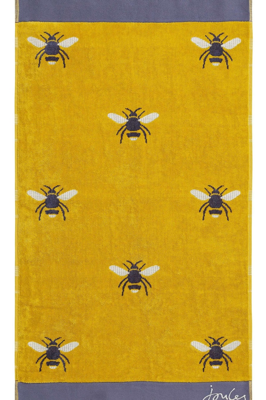 Accessories * | Joules Cotton Botanical Bee Towel Online Store