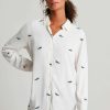 Apparel * | Joules Elvina White Button Through Blouse Sale