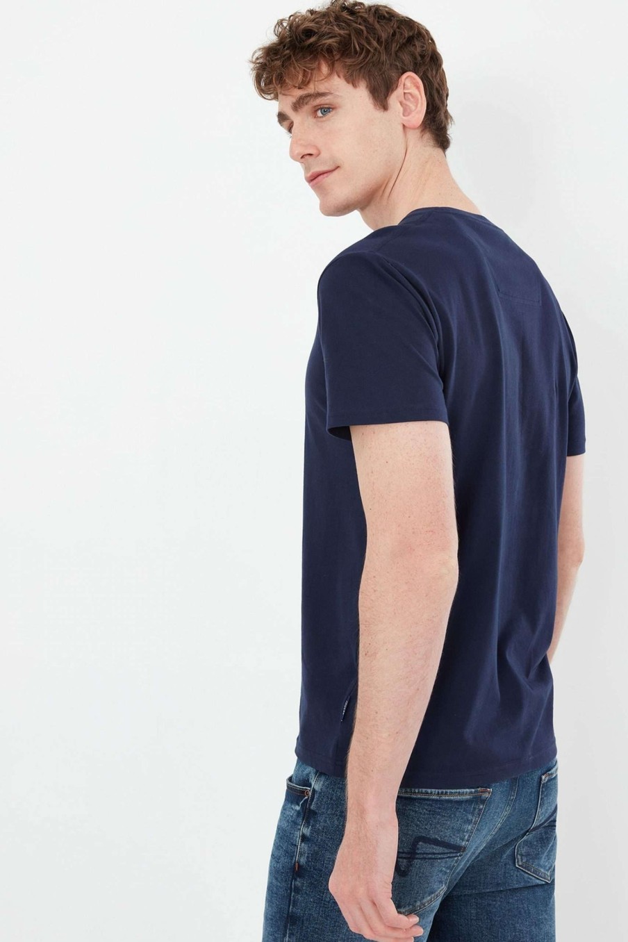 Apparel * | Joules Blue Flynn Graphic T-Shirt Limited Edition