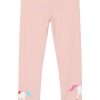 Apparel * | Joules Pink Emilia Luxe Artwork Leggings Discounts