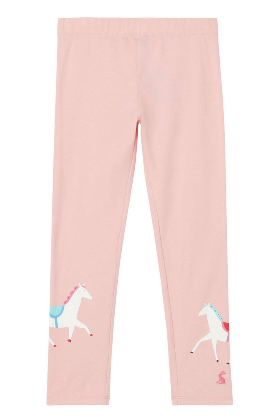 Apparel * | Joules Pink Emilia Luxe Artwork Leggings Discounts