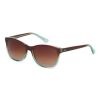 Accessories * | Joules Small Brown & Teal Blue Classic Graduated Bi-Colour Sunglasses 100% Guarantee