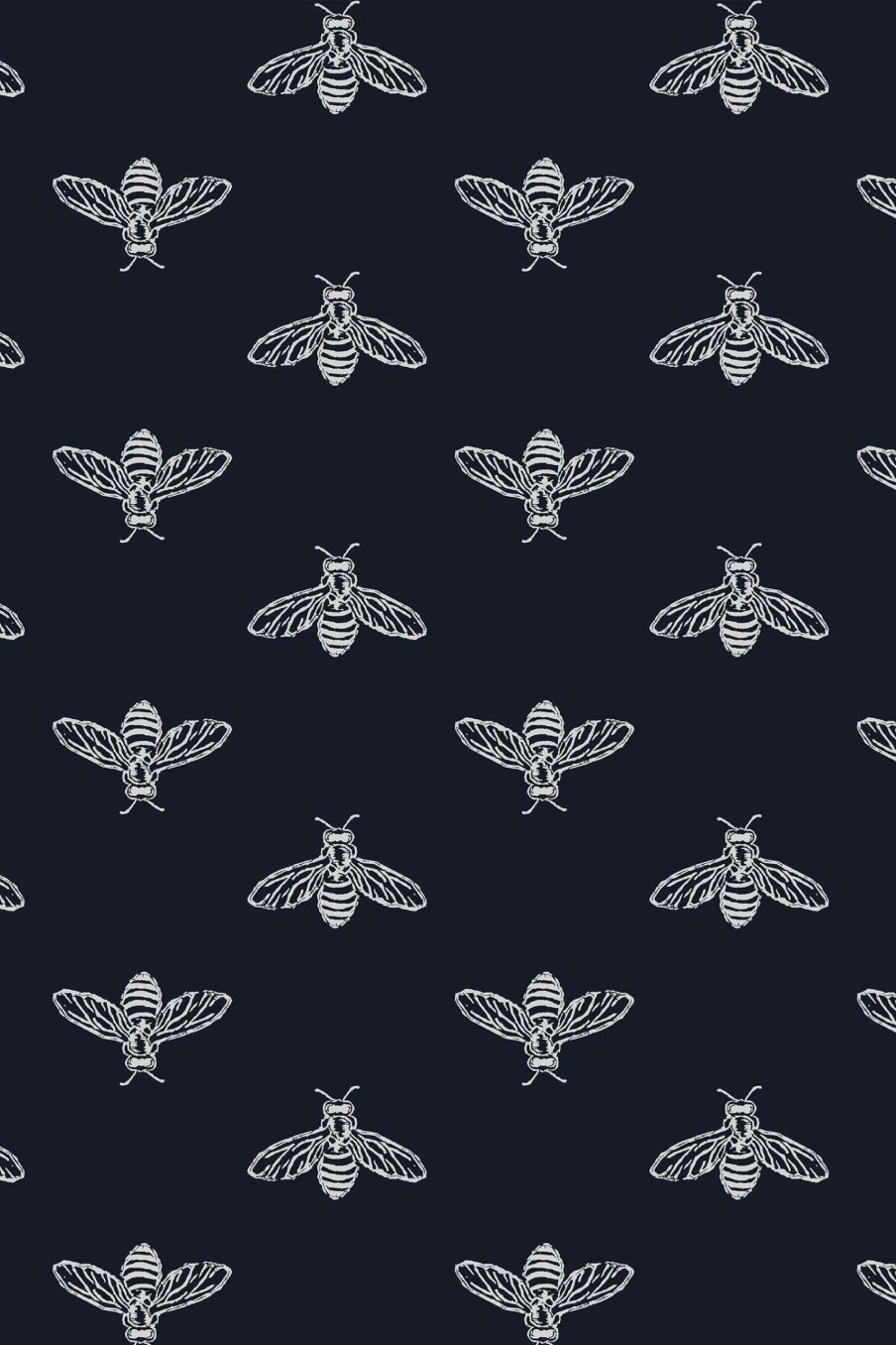 Accessories * | Joules Block Print Bee French Navy A4 Sample Top Selling