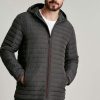 Apparel * | Joules Grey Padded Coat Closeout Sale