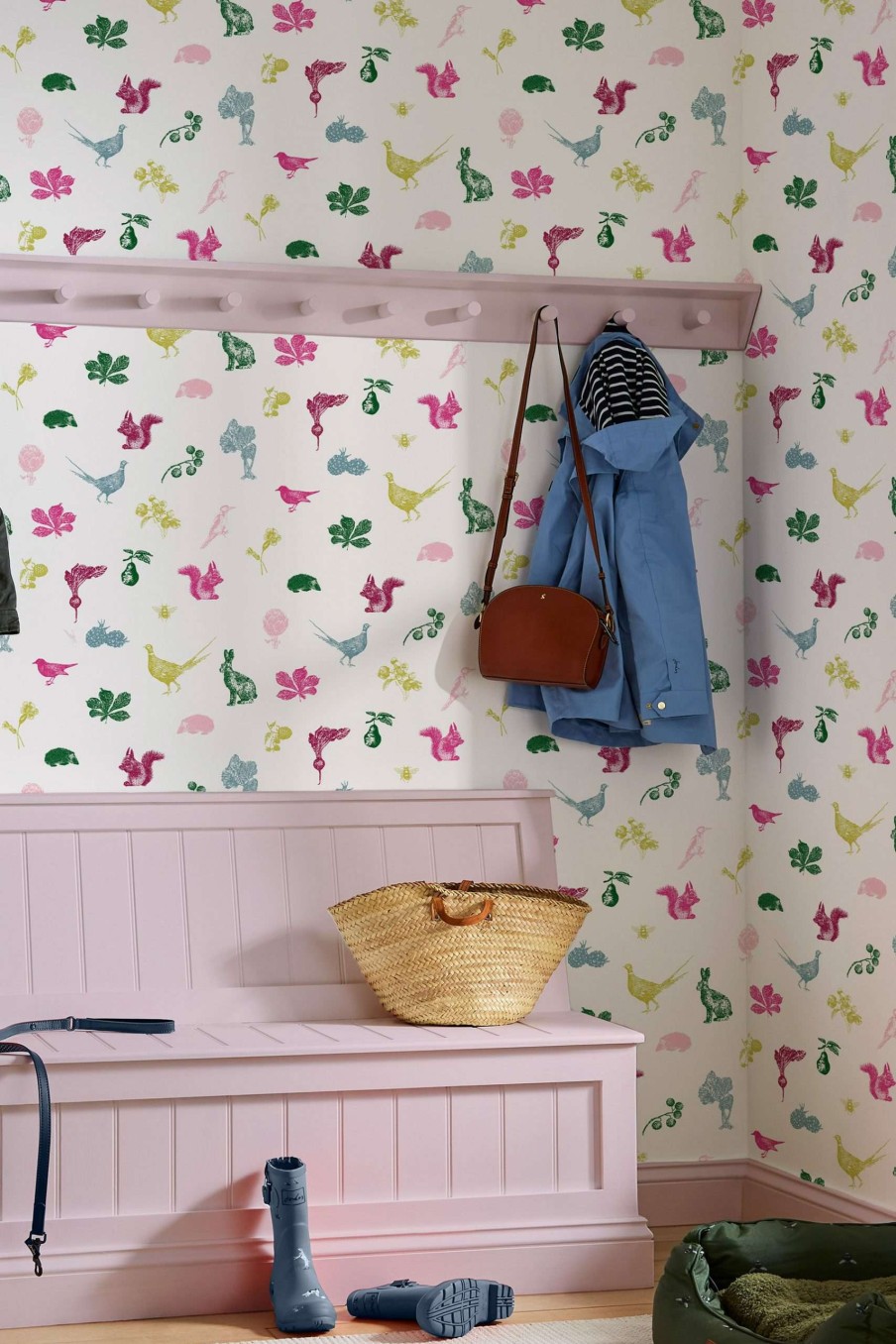 Accessories * | Joules Etched Woodland Wallpaper Top Selling