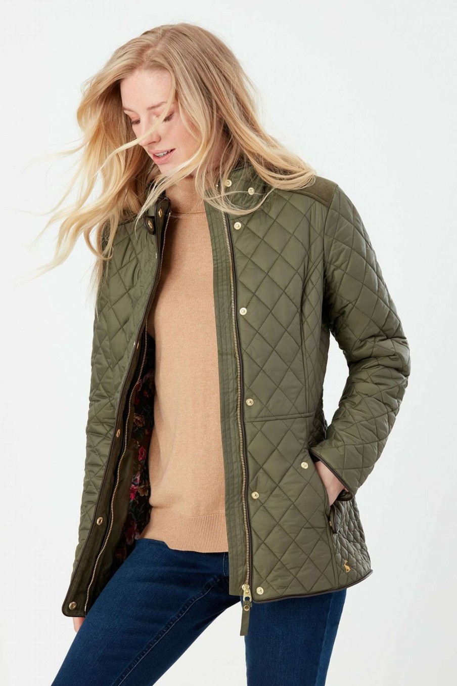 Apparel * | Joules Newdale Quilted Jacket Cheap Online