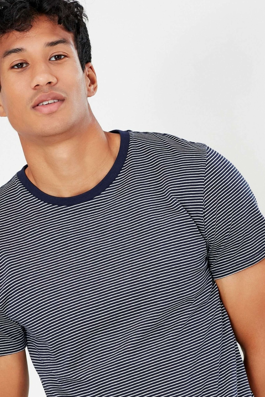 Apparel * | Joules Blue Boathouse Stripe T-Shirt 100% Guarantee