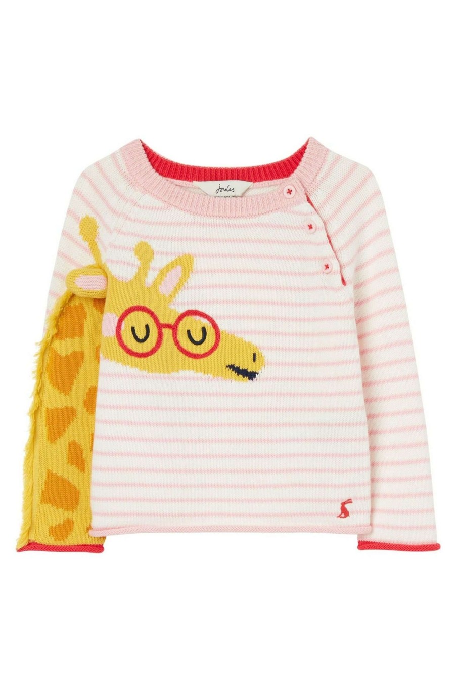 Apparel * | Joules Blue Winnie Intarsia Jumper Quick Delivery