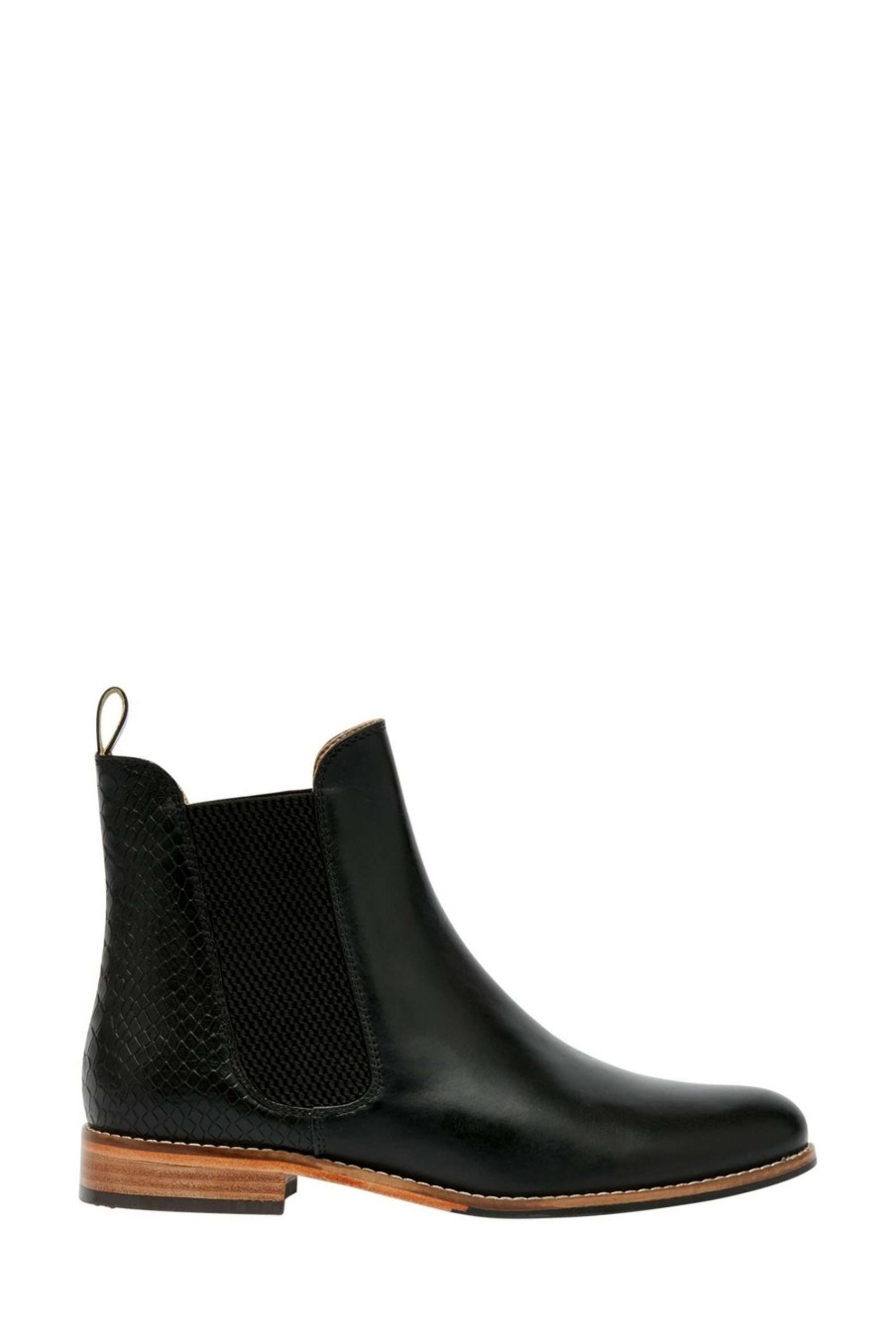 Shoes * | Joules Westbourne Premium Chelsea Black Boots Opening Sales