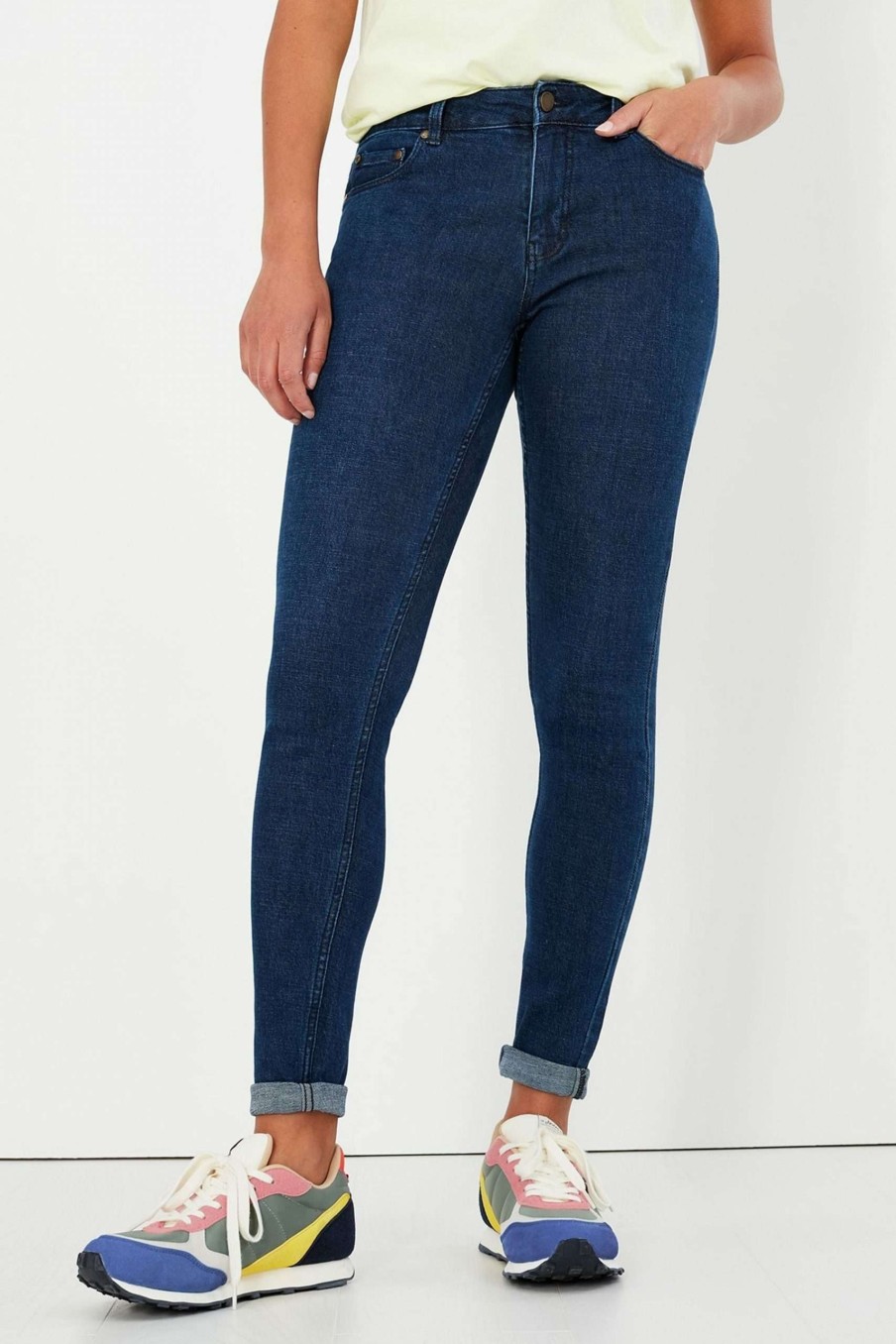 Apparel * | Joules Monroe High Rise Stretch Skinny Jeans Closeout Sale