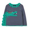 Apparel * | Joules Blue Winnie Intarsia Jumper Cut Price