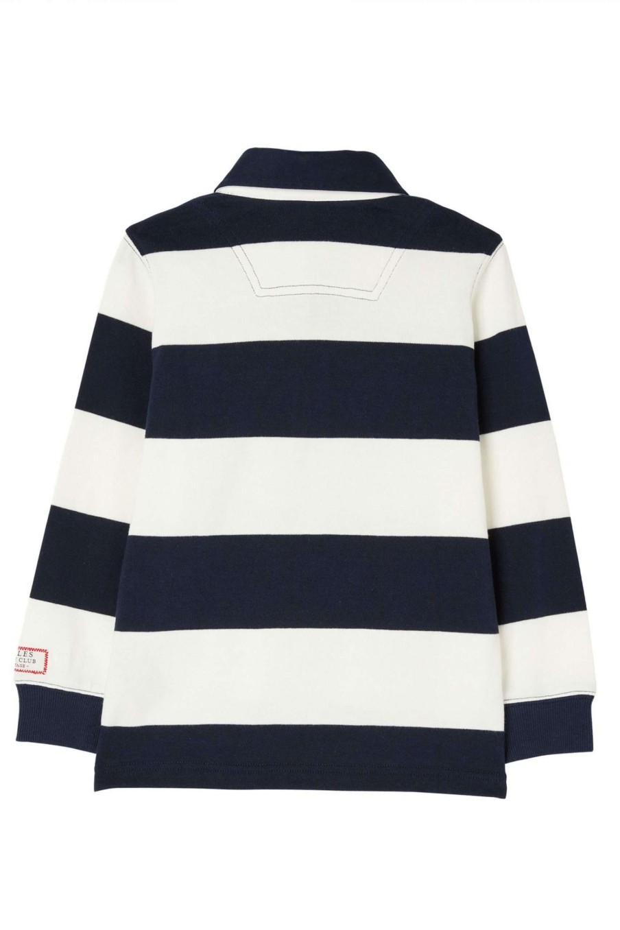 Apparel * | Joules Blue Onside Stripe Rugby Shirt Cut Price