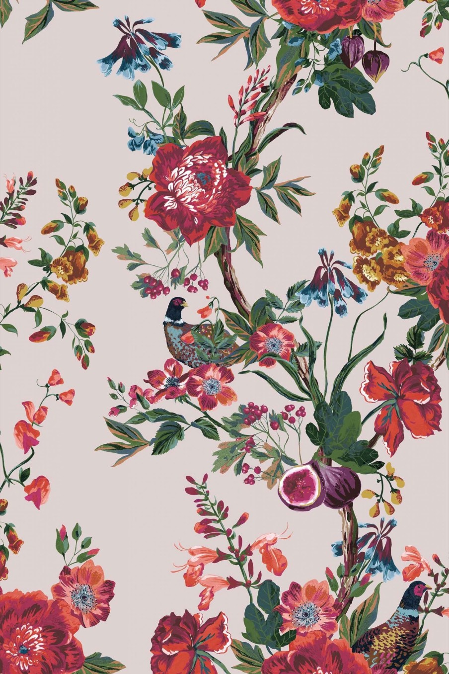 Accessories * | Joules Forest Chinoiserie Antique Creme A4 Sample Discounts