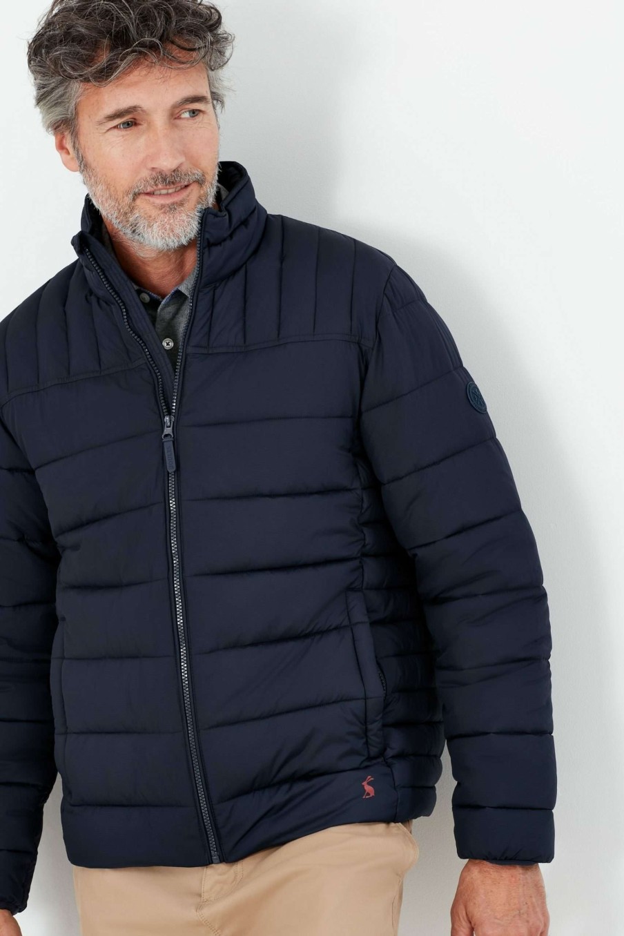 Apparel * | Joules Blue Go To Padded Jacket Original